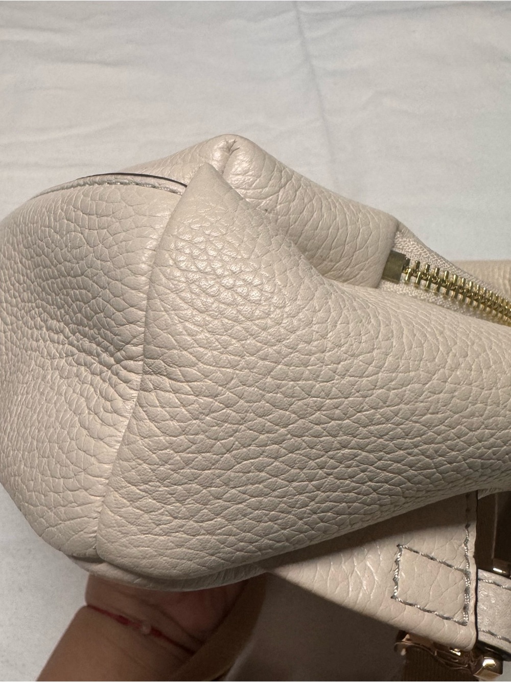 Michael Kors Light Blush Pebbled Leather Mini Backpack - Picture 6 of 7